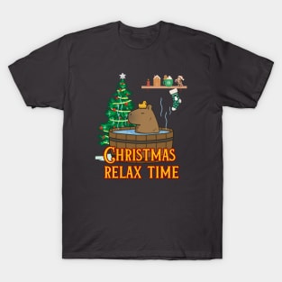 Christmas Capybara T-Shirt